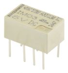 Product image for DPDT TELECOM PCB RELAY, 2A 5VDC COIL