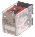 Product image for DPDT plug-in relay,10A 220/240Vac coil