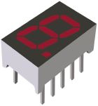 Product image for LED RED 7-SEGMENT DISPLAY,8MM,CA