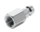 Product image for KS3-1/8-I QUICK COUPLING PLUG