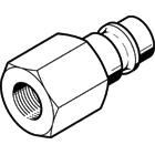 Product image for KS4-1/4-I quick coupling plug