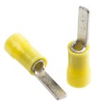 Product image for Blade terminal,PlastiGrip,yellow12-10AWG