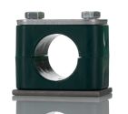 Product image for Steel single clamp,25mm OD hose