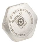 Product image for Blanking Plug M16 Metal ATEX IP68