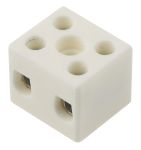 Product image for 2 way ceramic terminal block