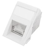 Product image for MODULE CAT 6A STP LJ6C ANGLED WHITE