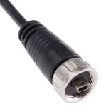 Product image for Mini USB-B Metal C2 Cable 2M USB-A PLUG