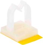 Product image for Adhesive base microwire saddle,11.8x13mm