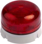 Product image for RED LOW PROFILE XENON BEACON,12/24VDC