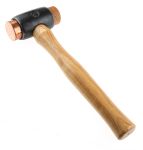 Product image for Copper and hide hammer,2.5lb