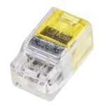 Product image for PUSH GRIP WIRE SPLICE, 2P, YELLOW