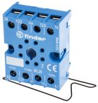 Product image for 60.12 8-pin socket with screw terminals