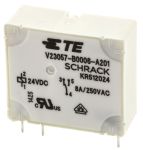 Product image for PCB Relay SPDT vert,8A 24Vdc,AgNi 20