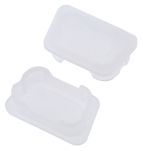 Product image for 9W WHITE PLASTIC MALE DSUB DUSTCOVER