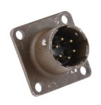 Product image for ITT KPT SERIES 6 WAY CHASSIS PLUG,7.5A