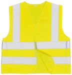 Product image for HI VIZ JUNIOR VEST YELLOW S