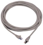 Product image for PATCH CORD CAT 6A STP GREY 5M