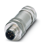 Product image for SHIELDED M12 MALE CONNECTOR 4W,PG7