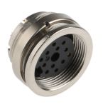 Product image for Series 723 12way chassis mount socket,3A