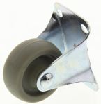 Product image for SMALL LIGHT DUTY FIXED CASTOR,32MM WHEEL