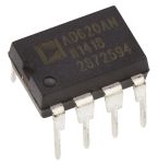 Product image for Instrumentation amplifier,AD620AN DIP8