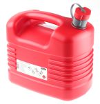 Product image for Pressol Red HDPE Petrol Jerrycan 10 Ltr