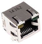 Product image for Mod Jack RJ45 Cat 5 Right angle