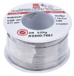 Product image for RS PRO Wire, 0.71mm Lead solder, 183°C Melting Point