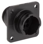 Product image for 9way pin contact fixed receptacle,13A