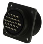 Product image for Amphenol MS Series 24 way chassis socket