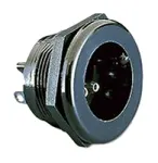 Product image for 3way miniature polarised chassis plug,3A