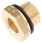 Product image for BRASS REDUCER,1/4 BSPP M X 1/8IN BSPP F