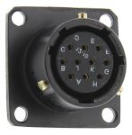 Product image for BZLC 10 way chassis mount socket,5A