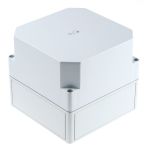 Product image for IP66 BOX WITH GREY LID,182X180X165MM