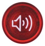 Product image for Schneider Electric Harmony XB5 Buzzer Beacon 90dB, Red, 24 V ac/dc, IP66, IP67, IP69