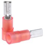 Product image for Red RS female receptacle,2.8Wx0.5Tmm