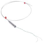 Product image for K s/steel sheath thermocouple,1mmx0.5m