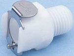 Product image for 1/4IN. NPT MALE SHUT-OFF COUPLING