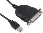 Product image for USB TO PARALLEL ADAPTER CABLE DB25