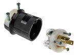 Product image for TWIST-LOCK AMERICAN PLUG,30A 250V