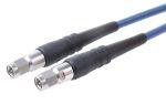 Product image for Huber & Suhner Blue Coaxial Cable