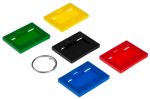 Product image for ASSORTED COLOUR KEY TAGS