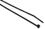 Product image for Thomas & Betts Black Cable Tie Nylon, 99mm x 2.5 mm