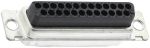 Product image for 25 WAY D*U PLUG SHELL,5A 1000VAC