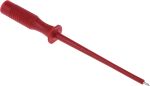 Product image for RED LOW VOLTAGE PROBE,2MM PLUG