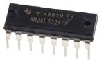 Product image for QUAD RS-422 LINE RECEIVER,AM26LS32ACN 5V