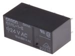 Product image for LOW PROFILE SPDT RELAY, 16A 24VAC COIL