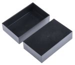 Product image for BLACK ABS POTTINGBOX,100X60X25MM 1.5MM T