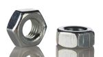 Product image for Zinc plated steel hexagon full nut,M4