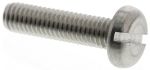 Product image for A2 S/STEEL SLOT PAN HEAD SCREW,M5X20MM